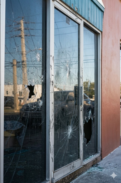 commercial-glass-repair-before